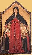 Simone Martini Madonna of Mercy painting